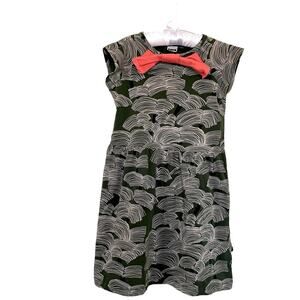 Papu girls European designer jersey geometric design dress size 7-8